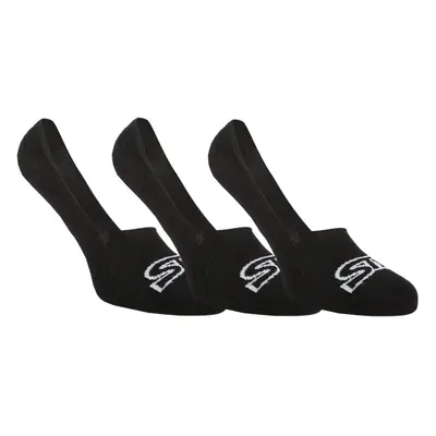 3PACK Styx extra low black socks