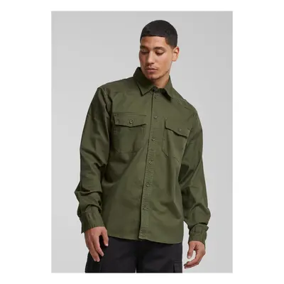 Flanellshirt olive