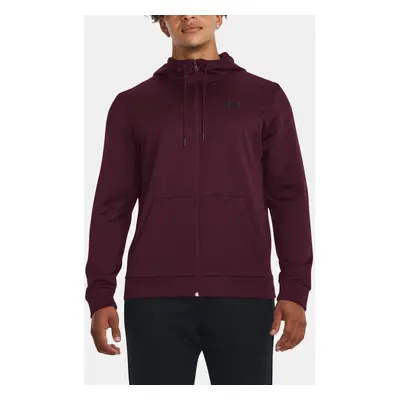 Under Armour Sweatshirt UA Armour Fleece FZ Hoodie-MRN - Men