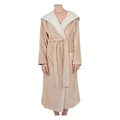 Styx hooded bathrobe beige (ZK8251)