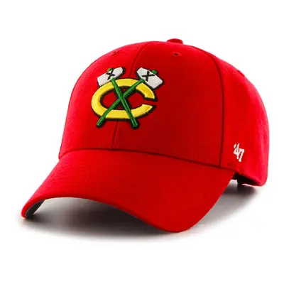 47 Brand MVP NHL Chicago Blackhawks Cap Red