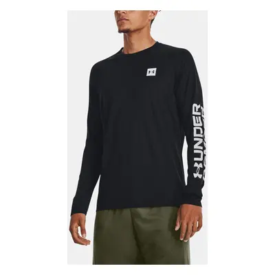 Under Armour T-Shirt UA Tech Prt Fill LS-BLK - Men