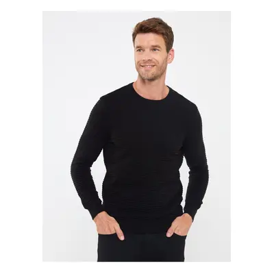 LC Waikiki Crew Neck Long Sleeve Men's Knitwear Sweater