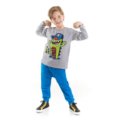 Denokids Nonstop Fun Boy's T-shirt Trousers Set