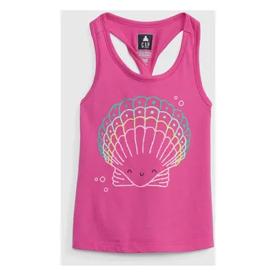 GAP Kids organic tank top with print - Girls