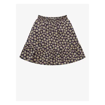 Dark blue girly floral skirt Tom Tailor - Girls