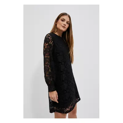 Dress with lace