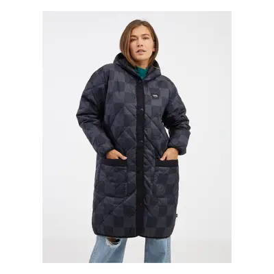 Black-gray women's quilted coat VANS Mason - Women