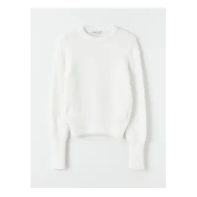 LC Waikiki Crew Neck Plain Long Sleeve Women's Knitwear Sweater