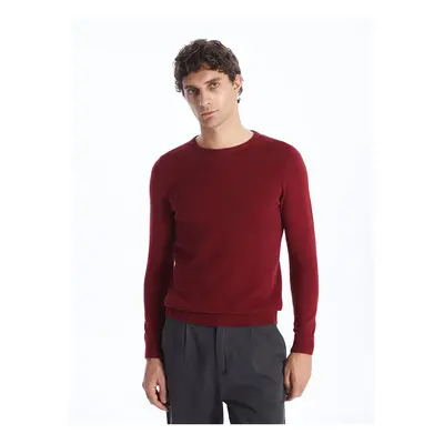 LC Waikiki Crew Neck Long Sleeve Men's Knitwear Sweater