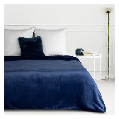 Eurofirany Unisex's Blanket Navy Blue