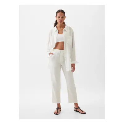 GAP Linen trousers high rise - Ladies