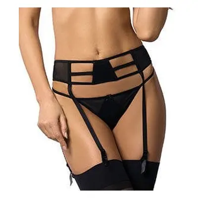 Women's sensual garter belt Celine / PPN - black