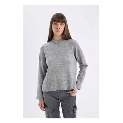 DEFACTO Relax Fit Crew Neck Sweater