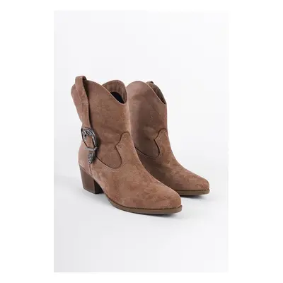 Capone Outfitters Suede Pull-On Women's Cowboy Boots