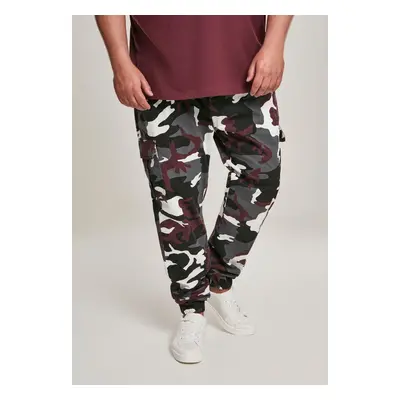 Camo Cargo Jogging Pants 2.0 Wine Camo