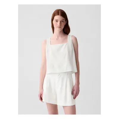 GAP Linen crop top - Women's