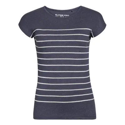 Women's T-shirt ALPINE PRO HUNGA mood indigo