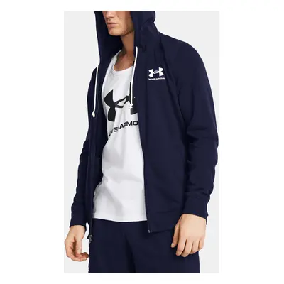 Under Armour Sweatshirt UA Rival Terry LC FZ-BLU - Men