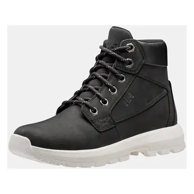 Black Women Leather Ankle Winter Boots HELLY HANSEN - Women