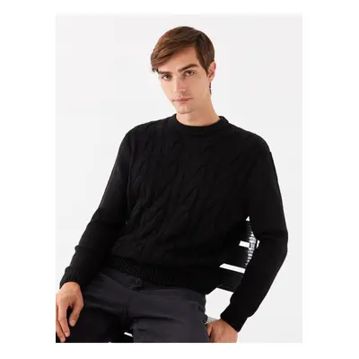 LC Waikiki Crew Neck Long Sleeve Men's Knitwear Sweater