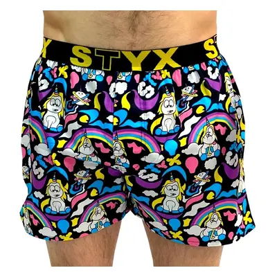 Men's boxer shorts Styx art sports rubber Unicorn