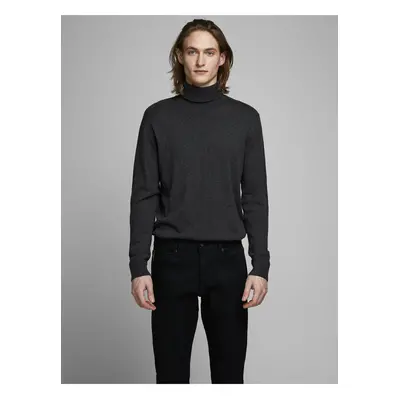 Gray Basic Turtleneck Jack & Jones Emil - Men