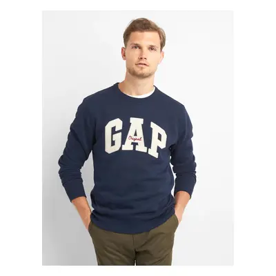 Dark blue men's sweatshirt GAP