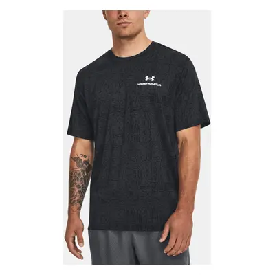 Under Armour T-Shirt UA Rush Energy Print SS-BLK - Men