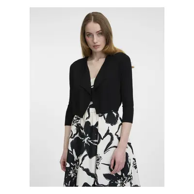 Orsay Black Ladies Cropped Cardigan - Women