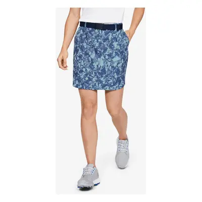 Under Armour Skirt UA Links Woven Printed Skort-BLU - Women