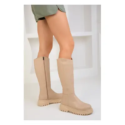 Soho Women's Nude Boots