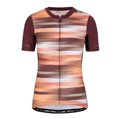 Women's cycling jersey Kilpi MOATE-W dark red