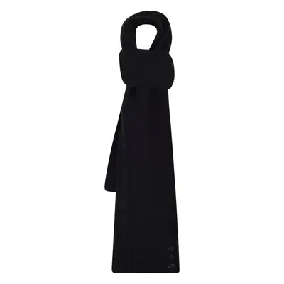 Women's knitted scarf ALPINE PRO FATIMA black