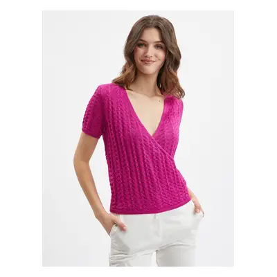 Orsay Pink Womens Sweater T-Shirt - Women