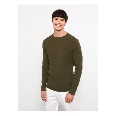 LC Waikiki Crew Neck Long Sleeve Men's Knitwear Sweater