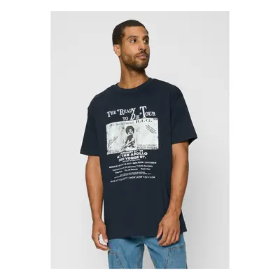 Bigie Retro Poster Tee in Navy Style