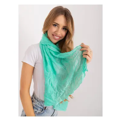 Mint Wide Viscose Scarf