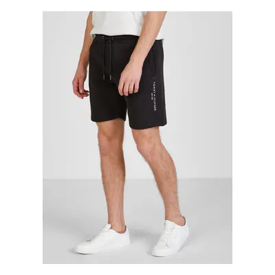 Black Men's Tracksuit Shorts Tommy Hilfiger - Men