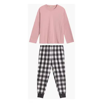 Women's pajamas ATLANTIC - pink/graphite