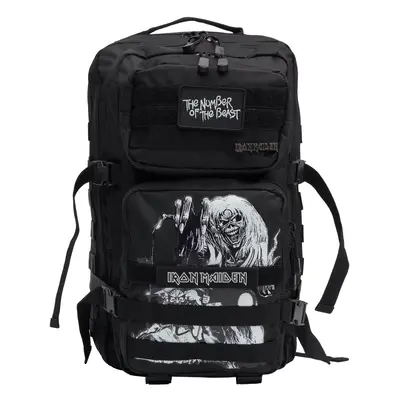 Iron Maiden US Cooper Large Eddy Glow backpack black