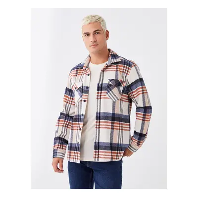 LC Waikiki Regular Fit Long Sleeve Plaid Men's Lumberjack Shirt