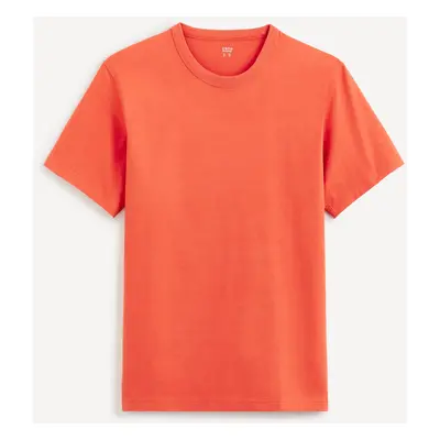 Celio Cotton T-Shirt Tebox - Men