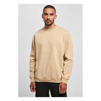 Heavy Terry Garment Dye Crew union beige