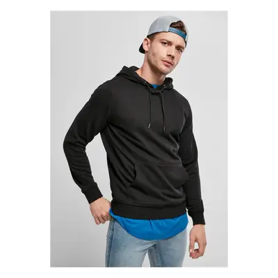 Basic Terry Hoody Black