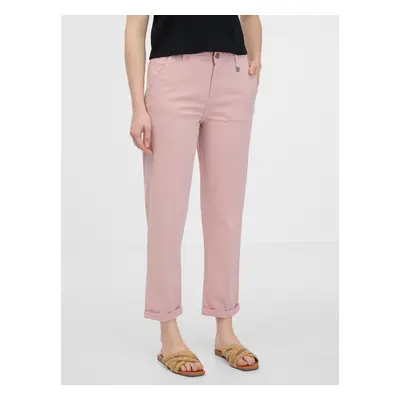 Orsay Light pink women's trousers - Women's