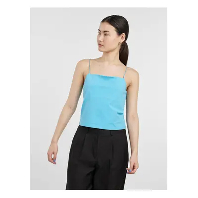 Women's Light Blue Tank Top Pieces Kiwi - Women