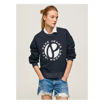 Dark blue Womens Sweatshirt Pepe Jeans - Women