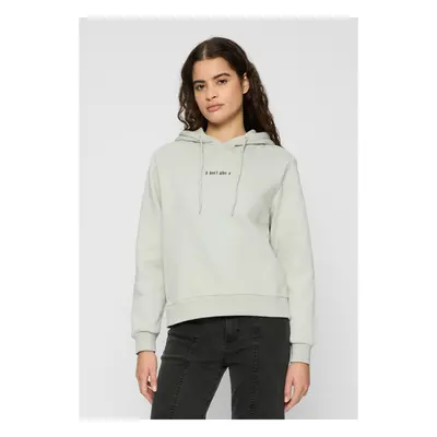 Women's sweatshirt I Dont Give A Hoody light asphalt