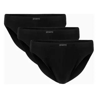 Férfi rövidnadrág ATLANTIC Sport 3Pack - fekete